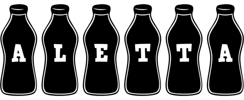 Aletta bottle logo