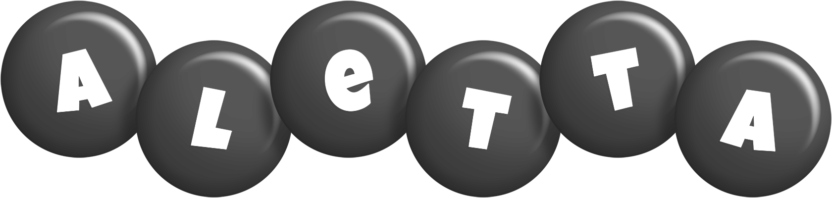 Aletta candy-black logo