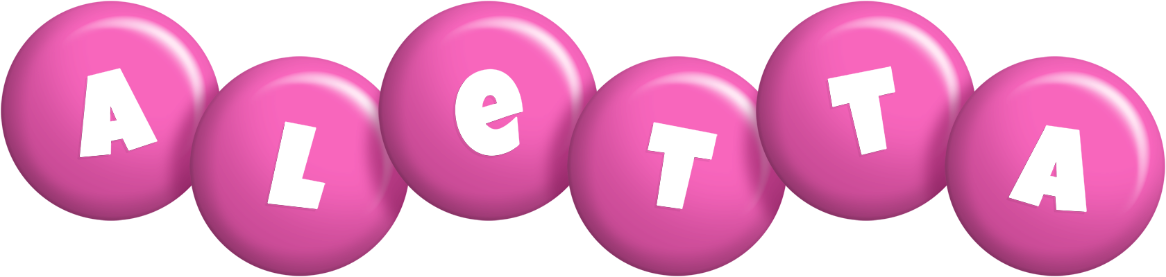 Aletta candy-pink logo