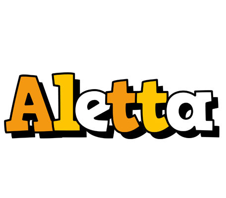 Aletta cartoon logo