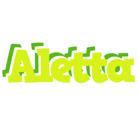 Aletta citrus logo
