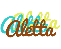 Aletta cupcake logo