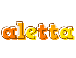 Aletta desert logo