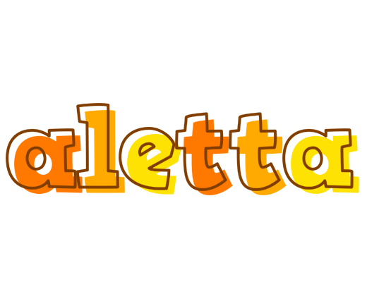 Aletta desert logo