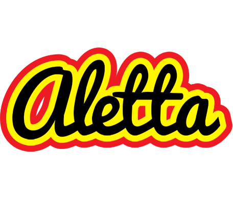 Aletta flaming logo