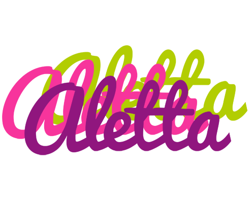 Aletta flowers logo
