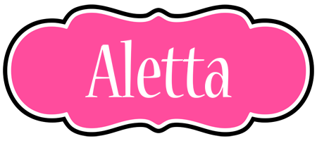 Aletta invitation logo