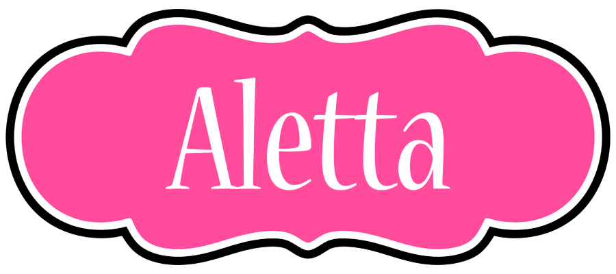 Aletta invitation logo