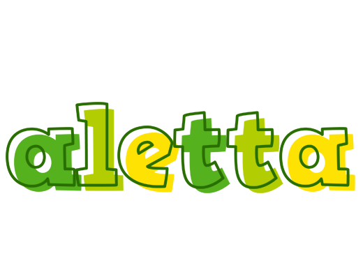 Aletta juice logo