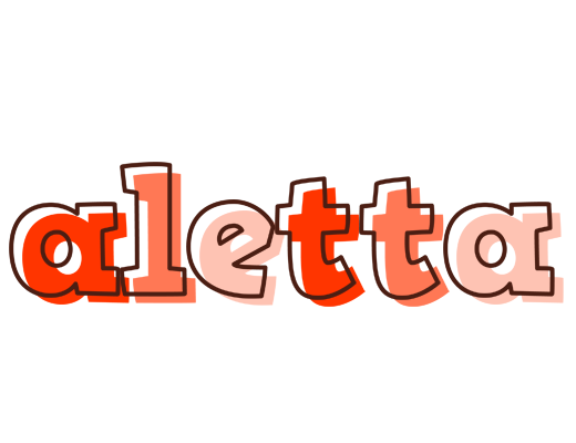 Aletta paint logo