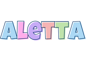 Aletta pastel logo