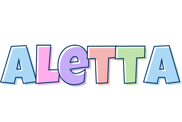 Aletta pastel logo