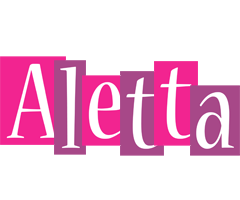 Aletta whine logo