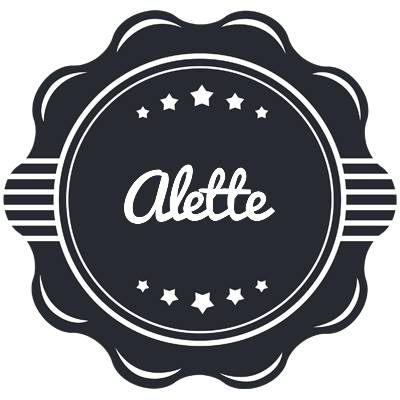 Alette badge logo