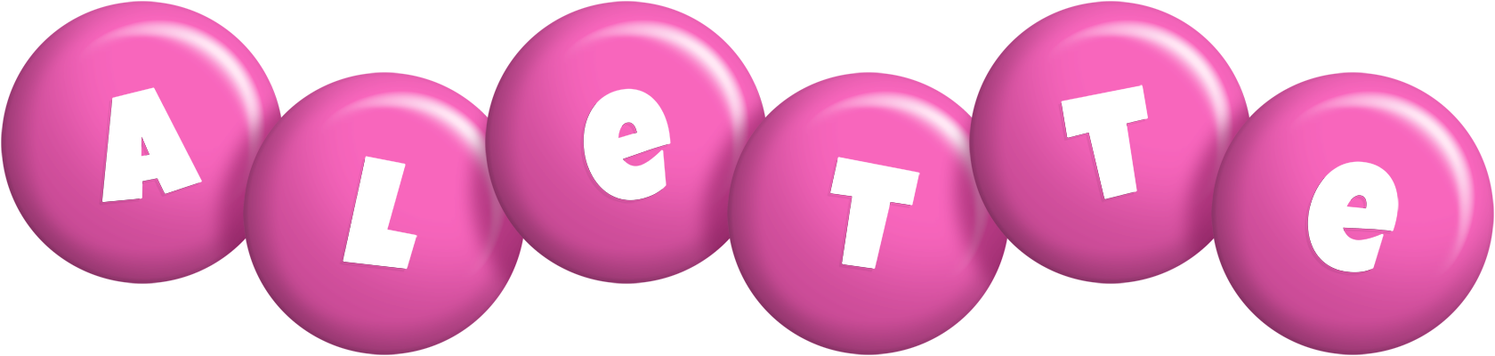 Alette candy-pink logo