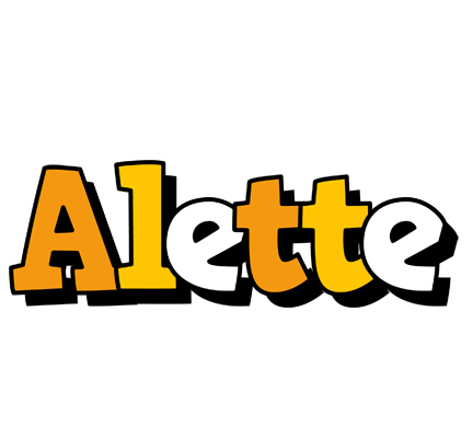 Alette cartoon logo