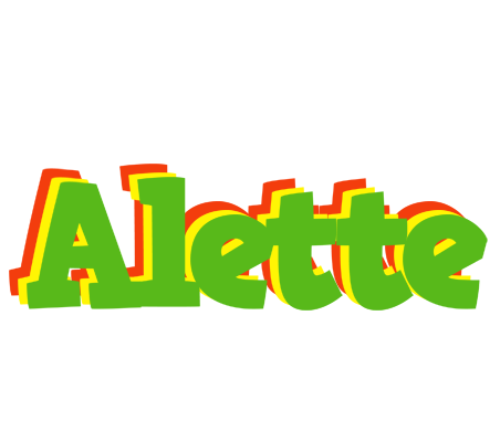 Alette crocodile logo