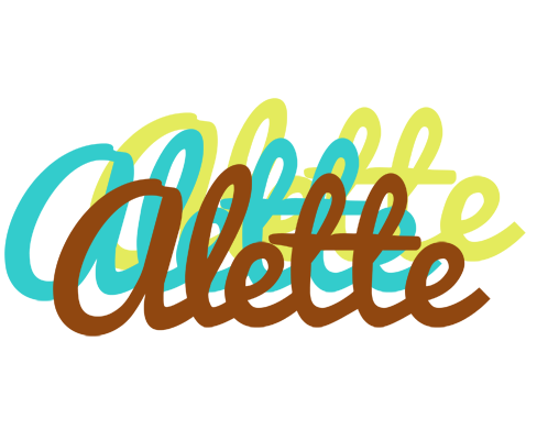 Alette cupcake logo
