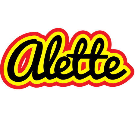 Alette flaming logo