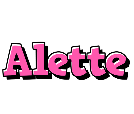 Alette girlish logo