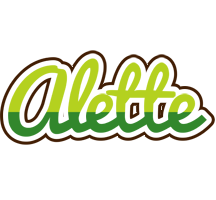 Alette golfing logo