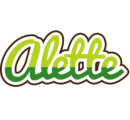 Alette golfing logo