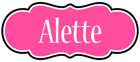Alette invitation logo
