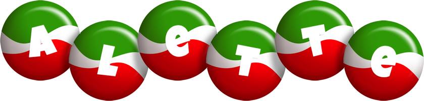 Alette italy logo
