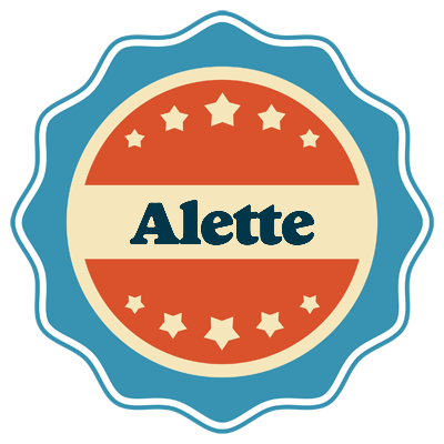 Alette labels logo