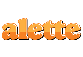 Alette orange logo