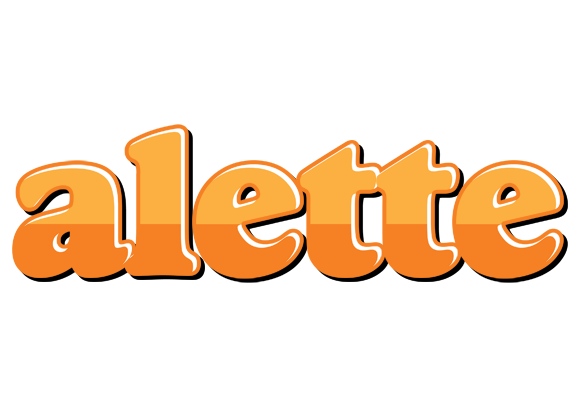 Alette orange logo