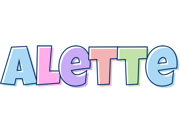 Alette pastel logo