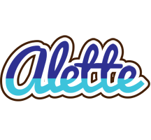 Alette raining logo