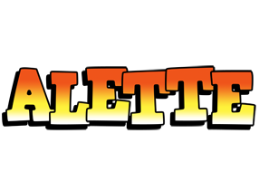Alette sunset logo