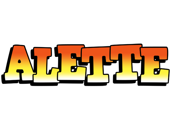 Alette sunset logo