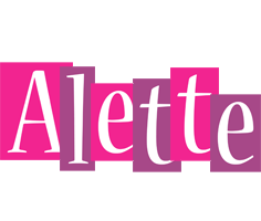 Alette whine logo
