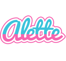 Alette woman logo