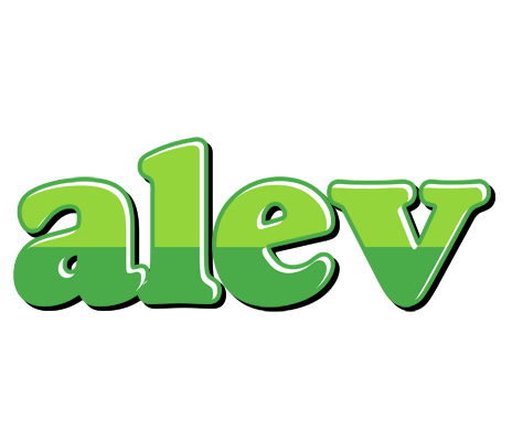 Alev apple logo
