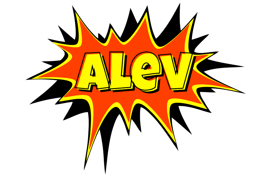 Alev bazinga logo