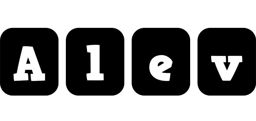 Alev box logo