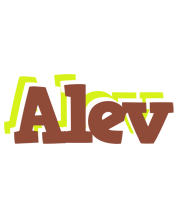 Alev caffeebar logo