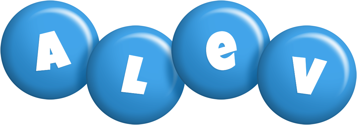 Alev candy-blue logo