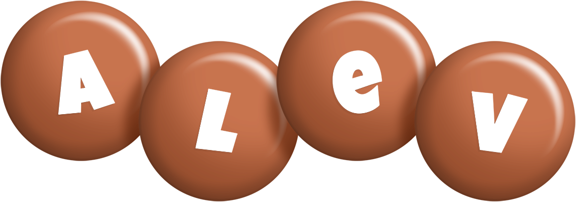 Alev candy-brown logo