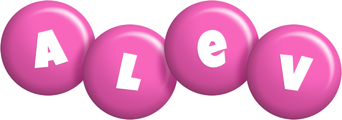 Alev candy-pink logo
