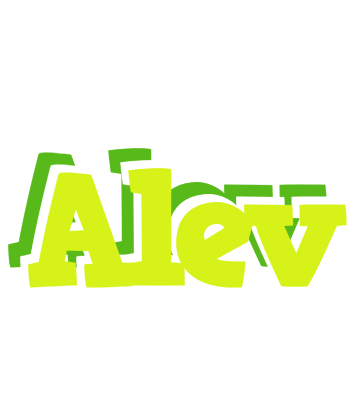 Alev citrus logo