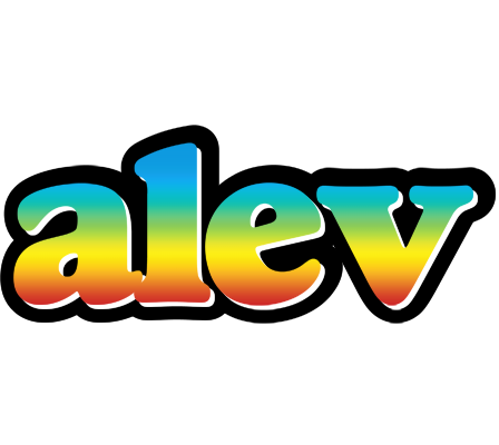 Alev color logo