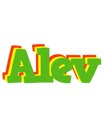 Alev crocodile logo