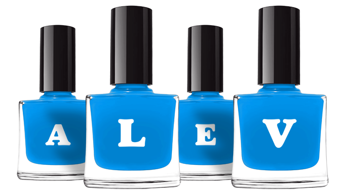 Alev glossy logo