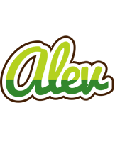 Alev golfing logo