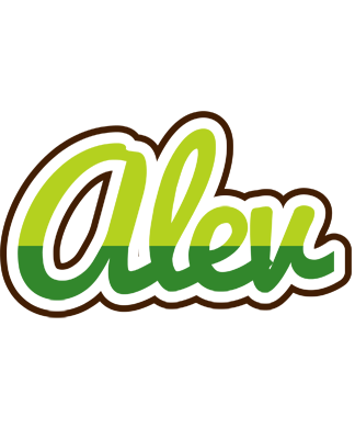 Alev golfing logo